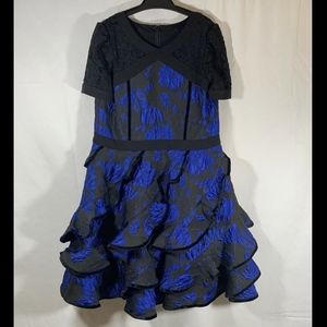 NEW Tadashi Shoji Kids Amina Floral Lace Jacquard Dress [Girls SZ 10‎ ]